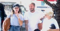 David & Victoria Beckham Step Out for Lunch with Their Parents in Miami | David Beckham, Victoria Beckham 