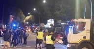 Gran despliegue en Son Castelló por un incendio localizado en una nave