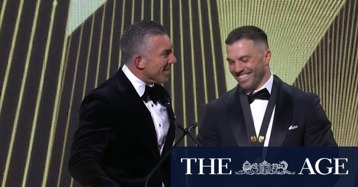 Teddy wins the 2025 Dally M Medal