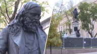 Confederate general statue toppled in 2020 is reinstalled in DC