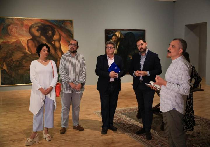 El TEA acoge la muestra 'Néstor reencontrado' hasta el 1 de marzo de 2026