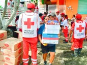 Cruz Roja llama a la población a seguir apoyando a damnificados por inundaciones