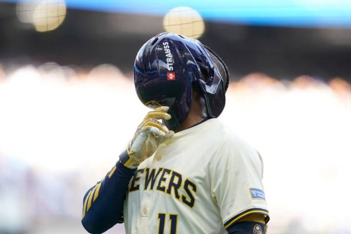 Brewers' Chourio undergoes MRI but stays upbeat after leaving NLDS Game 1 with hamstring tightness