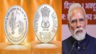 PM Modi unveils Rs 100 coin with Bharat Mata depiction at RSS centenary