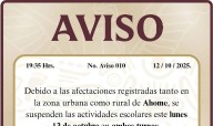 Suspensión de clases en Ahome este lunes 13 de octubre por afectaciones en zona urbana y rural
