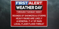 FIRST ALERT | Chris Bailey tracks heavy rains into the region
