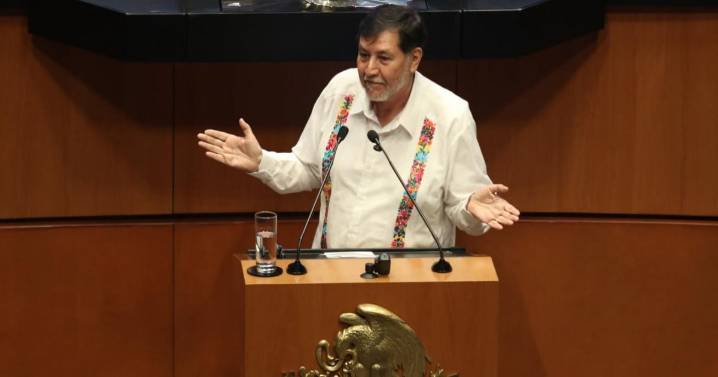 Noroña desafió a la oposición a que lo denuncie por viaje a Palestina