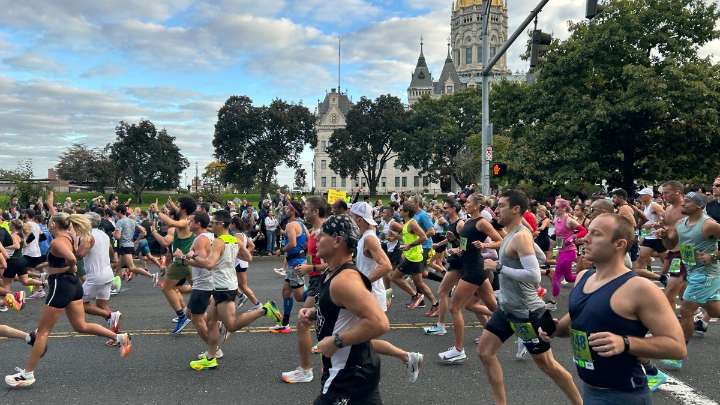 Largest Hartford Marathon in a decade sees thousands of runners
