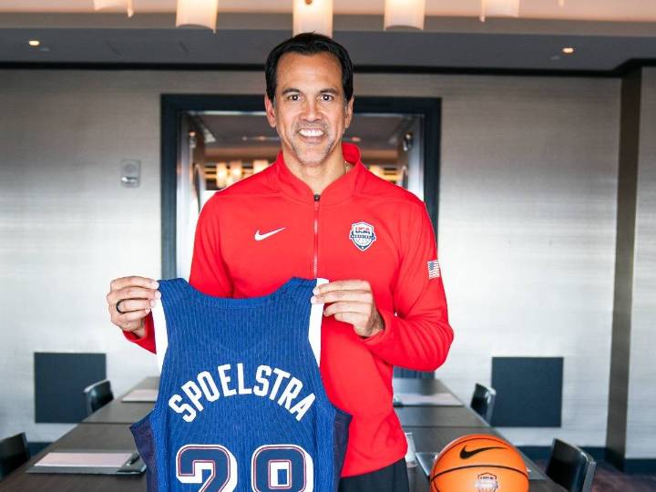 Erik Spoelstra al frente de Team USA para el Mundial y Juegos Olímpicos