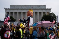 “No queremos reyes”: las imágenes que dejaron las protestas masivas contra Trump