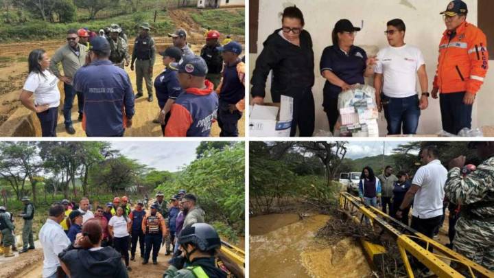 Activado Sistema de Gestión de Riesgo ante las lluvias en Falcón