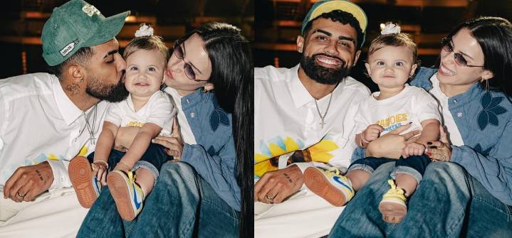 Jay Wheeler y Zhamira Zambrano presentan a su hija Aiunii en sus redes sociales