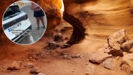 Rompen el cristal del coche a unas turistas catalanas mientras visitaban el Barranco de las Vacas: "No lo recomiendo"