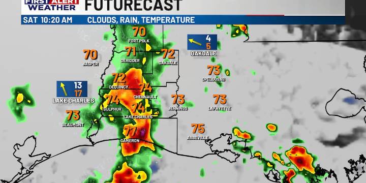 First Alert Forecast: Dry with increasing humidity for now, ahead of heavier rain and storms this weekend