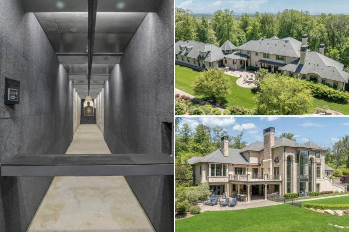 This $8.95M NJ mansion has an indoor shooting range