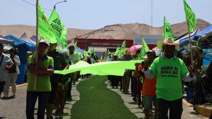 Tía María: medida cautelar será la nueva estrategia para detener proyecto en Valle de Tambo