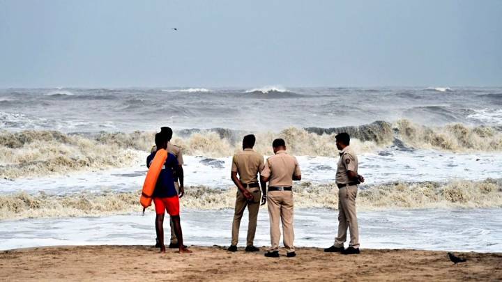Three engineering students swept away at beach in Andhra