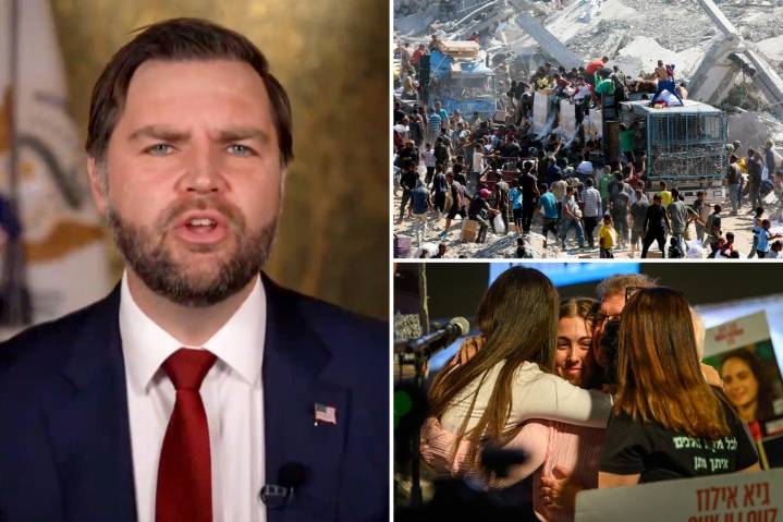 JD Vance says Middle East is on the 'cusp of a sustainable peace'