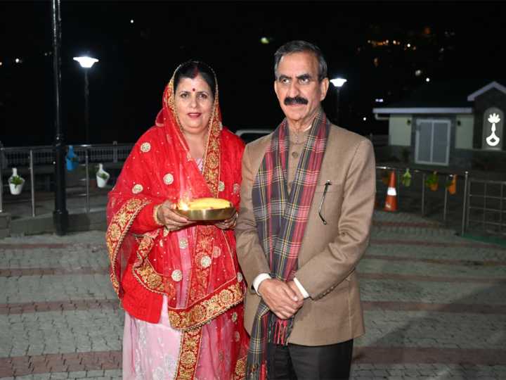 Himachal CM Sukhu extends Karva Chauth wishes