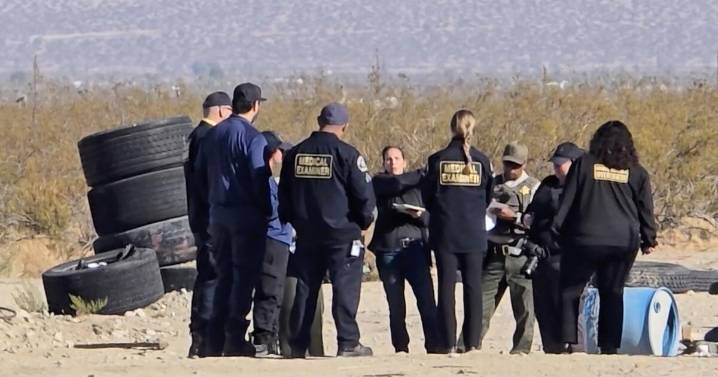 Dog leads authorities to uncover suspected human remains near Palmdale
