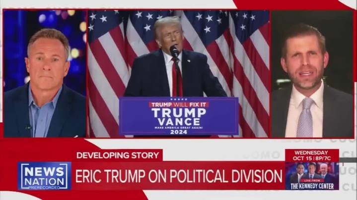 Eric Trump Lies For Daddy