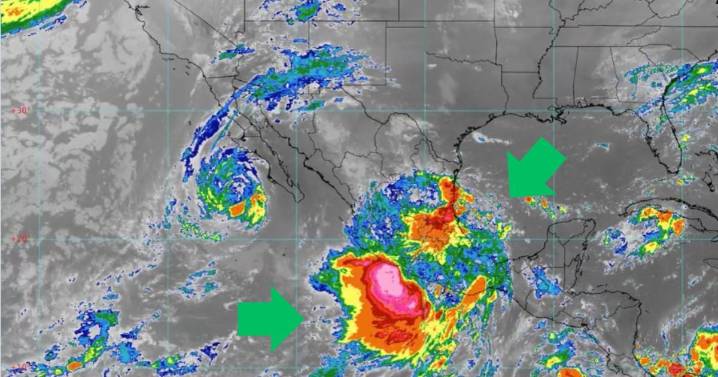 Depresión tropical Diecisiete-E se forma frente a Guerrero; evolucionará a ciclón Raymond