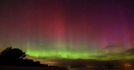 Llega una aurora boreal a España y estas son las zonas de Andalucía en las que podría ser visible
