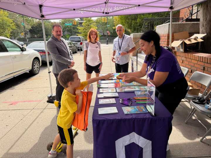 Senator Addabbo Celebrates Library Card Sign