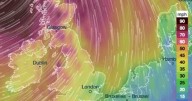 Storm Amy 'stay indoors' warning as 80mph gusts expected