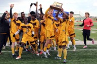 Early goal, late PK sets tone for Fargo South en route to boys soccer state championship