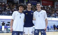 Como los Ginóbili y los Grippo, anoche coincidieron tres hermanos en un partido de Liga