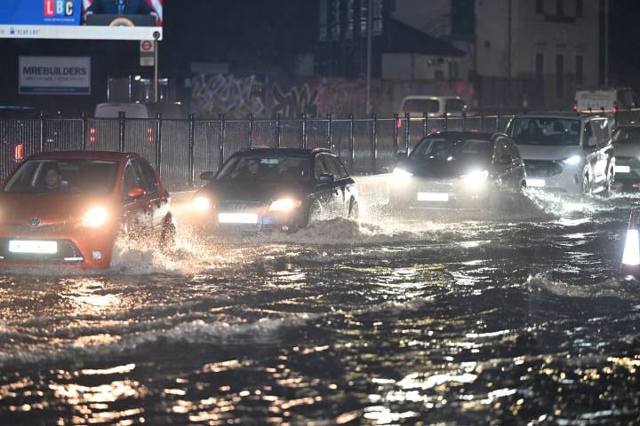 The three London areas most at risk from flooding