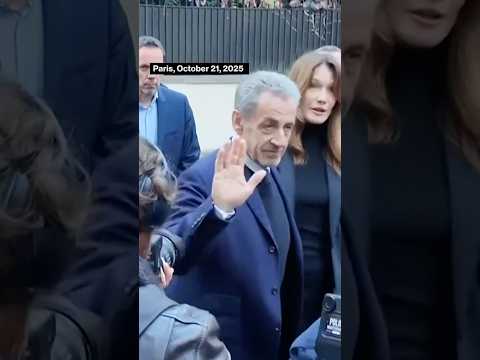 Disgraced Ex-French President Sarkozy Arrives at Paris Jail
