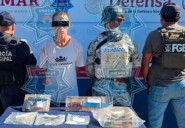 Atoran a joven con droga, cuchillo y pistola falsa en la Región 94 de Cancún