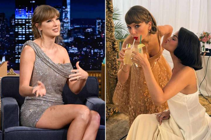 Taylor Swift Didn’t Mention Her Engagement at Selena Gomez’s Wedding