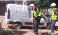 Denuncian colocación de nuevos postes