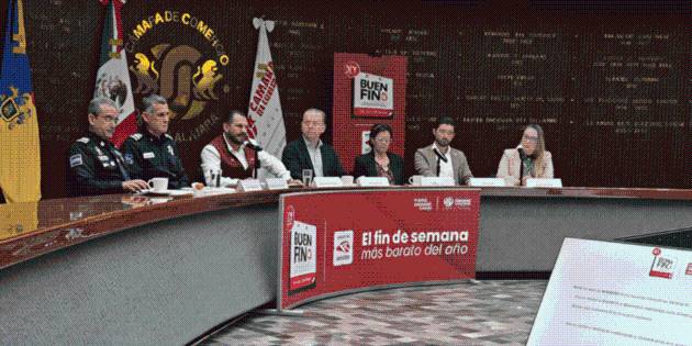 Cámara de Comercio de Guadalajara proyecta más ventas en Buen Fin 2025