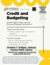 Free Credit and Budgeting Workshop coming to Jackson County Public Library