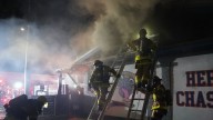 Tampa fire crews battle blaze at former Pups Pub location