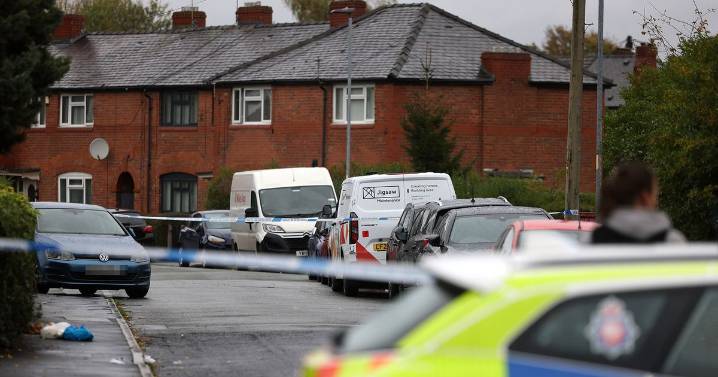 Police tape off street in north Manchester amid incident