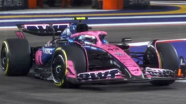 Franco Colapinto largará 16º el Gran Premio de Singapur