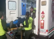 Hombre sufrió fractura de tibia en accidente en la Guayana