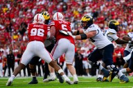 Stepping up on the O-line, Jake Guarnera as steady as always