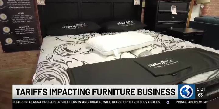 New tariffs drive up furniture prices at local stores