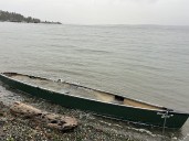 WINDSTORM AFTERMATH: Anyone missing a canoe?