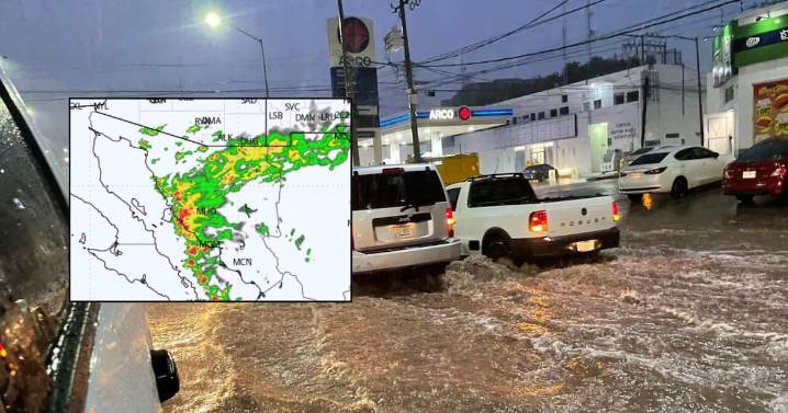 Lluvias continuarán este domingo en Hermosillo