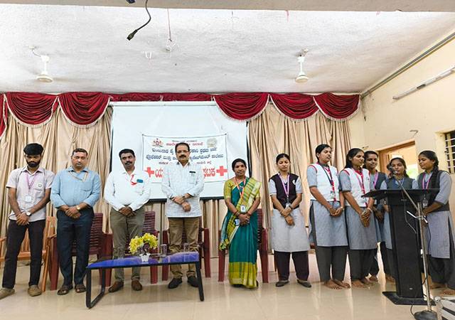Karkala: MPM Govt College hosts first aid training for Youth Red Cross volunteers