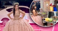 ¿Dogos quinceañeros? Con todo y vestido llega joven a comer hotdogs antes de su fiesta de XV años en Navojoa