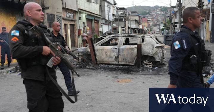 Rio de Janeiro: Dozens killed, more than 80 arrested in police raids