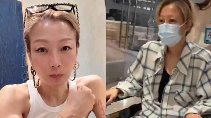 Hong Kong star Sammi Cheng recovers from back muscle injury after gym workout